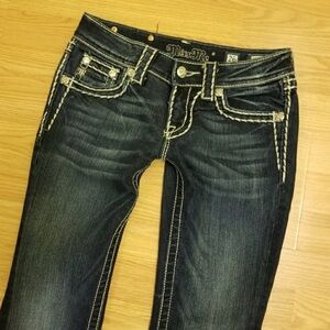 Miss Me Women's Dark Blue Boot Cut Jeans